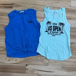 Women’s small Vans tank tops